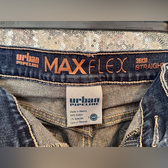 Men’s Urban Pipeline Max Fly Jeans 36/30 - Picture 3 of 3